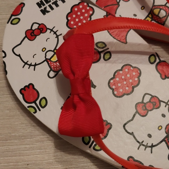 SANRIO Hello Kitty thong rubber flip flops size L - Picture 5 of 5